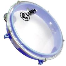 Pandeiro Infantil LUEN 8 Polegadas Azul 40084AZ Pandeiro Infantil LUEN 8 Polegadas Azul 40084AZ