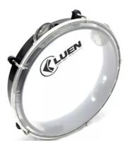 Pandeiro Infantil preto - Luen Junior Aro 8 Abs - Pele Cristal