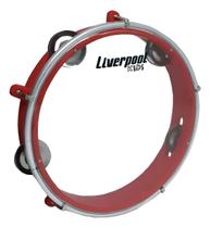 Pandeiro Kids 4 Pares De Platinelas 8 Pol Liverpool Vermelho