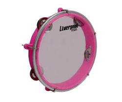 Pandeiro liverpool 8 infantil abs rosa