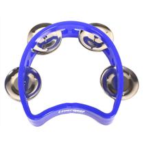 Pandeiro liverpool meia lua infantil 4 azul