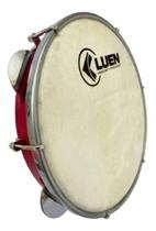 Pandeiro Luen 10" Pele Cabra Inox ABS - 40067