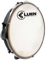 Pandeiro Luen 10 Pele Leitosa Corpo em Abs, Com Chave De Afinação