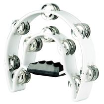 Pandeiro Meia Lua 10 Platinelas Duplas Premium TB-10 Branco Pandeiro Meia Lua 10 Platinelas Duplas Premium TB-10 Branco