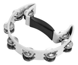 Pandeiro Meia Lua 84 ABS Branco PHX - Qualidade e Durabilidade