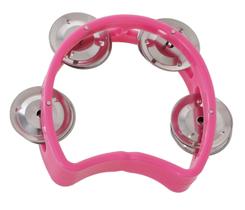 Pandeiro Meia Lua Infantil Spanking Rosa Pandeiro Meia Lua Infantil Spanking Rosa