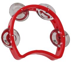 Pandeiro Meia Lua Infantil Spanking Vermelho