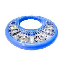 Pandeiro Meia Lua Pandeirola Infantil Blindada Azul 4 Pandeiro Meia Lua Pandeirola Infantil Blindada Azul 4