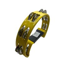 Pandeiro Meia Lua Pandeirola Liverpool Amarelo Pandeiro Meia Lua Pandeirola Liverpool Amarelo