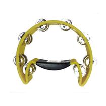 Pandeiro Meia Lua Pandeirola Profissional Liverpool Amarelo Pandeiro Meia Lua Pandeirola Profissional Liverpool Amarelo