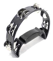 Pandeiro Meia Lua Pandeirola Spanking Pro Fire Policarbonato Preto Pandeiro Meia Lua Pandeirola Spanking Pro Fire Policarbonato Preto