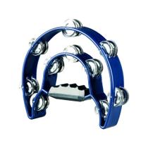 Pandeiro Meia Lua Premium Tb-10 Azul TB10