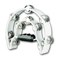Pandeiro Meia Lua Premium Tb-10 Branco TB10
