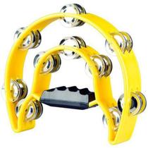Pandeiro Meia Lua Premium TB10 - Amarelo TB-10