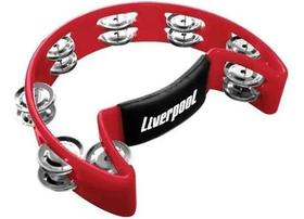 Pandeiro Meia Lua Profissional Pml 001rd Vermelho Liverpool Pandeiro Meia Lua Profissional Pml 001rd Vermelho Liverpool
