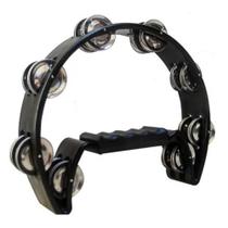 Pandeiro meia lua spring modelo sg-pml preto