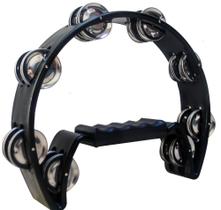 Pandeiro Meia Lua Spring Sgpml Preto