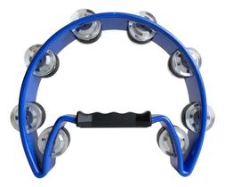 Pandeiro Pandeirola Meia Lua Azul Str66