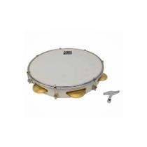 Pandeiro phx samba music profissional pele leitosa 10 mad pvc