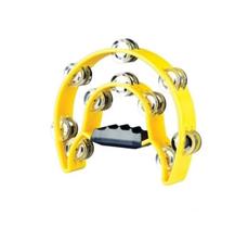 Pandeiro Premium Meia Lua TB10 Amarelo Pandeiro Premium Meia Lua TB10 Amarelo