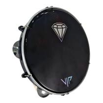 Pandeiro Profissional 10 Pele Holográfica Diamante Corpo Abs Chave Afinação