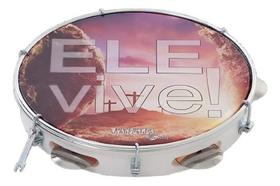 Pandeiro Profissional 10 Polegadas Pele Leitosa Abs Ele Vive Pandeiro Profissional 10 Polegadas Pele Leitosa Abs Ele Vive