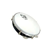 Pandeiro Profissional 10 Sp Percussion Pele Leitosa - Preto