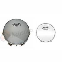 Pandeiro Profissional Nylon 10 Tamborim Pele Leitosa Torelli