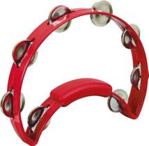 Pandeiro RhythmTech RT1230 Solo Red com 8 pares de jingles Pandeiro RhythmTech RT1230 Solo Red com 8 pares de jingles