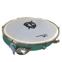 Pandeiro spanking 10 abs verde pele leitosa fe