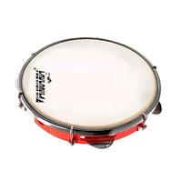 Pandeiro spanking abs vermelho 10 pele leitosa