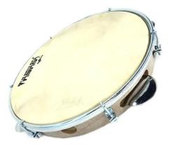 Pandeiro Spanking - Vanguarda Cerejeira 10'' Abs Pele Couro