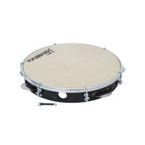 Pandeiro Spanking Vanguarda Preto Pele Couro 10 Polegasdas ABS Pandeiro Spanking Vanguarda Preto Pele Couro 10 Polegasdas ABS