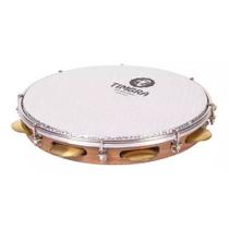 Pandeiro timbra 11 pol formica freijo prat pele leitosa capa Pandeiro timbra 11 pol formica freijo prat pele leitosa capa