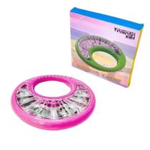 Pandeirola Infantil Blindada Rosa Abs Pandeirola Infantil Blindada Rosa Abs