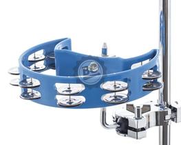 Pandeirola Liverpool Meia Lua Azul Claro com presilha para fixar em ferragens e hastes em geral