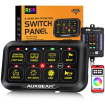 Panel de Interruptores Auxbeam AR-820 8 Canales Bluetooth RGB Impermeable Panel de Interruptores Auxbeam AR-820 8 Canales Bluetooth RGB Impermeable
