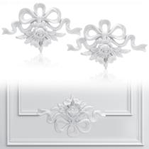 Panel de Moldura de Esquina para Pared Estilo Francés de PU Pangda 21x12.5x3 cm