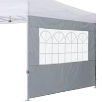 Panel lateral COOSHADE SunWall para carpa plegable 10x10 gris