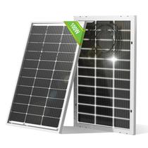 Panel Solar ECO-WORTHY Bifacial 100W 12V Monocristalino Rígido