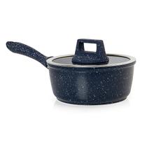 Panela 18 cm Antiaderent Azul Graniflon Moda Do Chef Indução