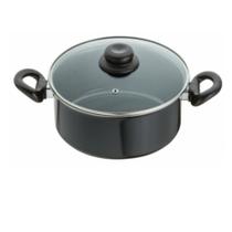 Panela 20 Esmaltada Preta Indução, Cooktop, Elétrico, A Gás