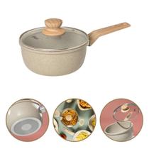 Panela 20cm 3L Revestimento Cerâmico Fundo Triplo Indução