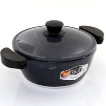 Panela 20cm Grafite Resistente Gulê Em Alumínio 1,75 Litros