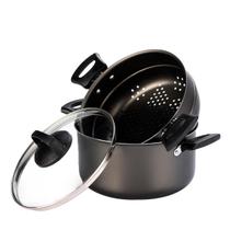 Panela A Vapor Cozivapor 3 Em 1 Antiaderente 3,2 L Grafite Mta