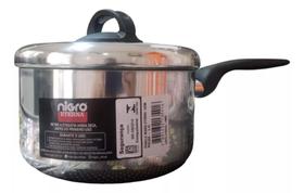 Panela Alumínio Polido 18cm Nigro Eterna De 2,4 Lts