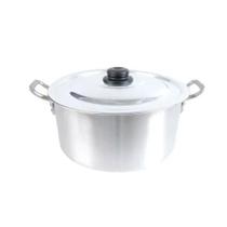 Panela Alumínio Polido Industrial Grosso Hotel 35cm 14,5L