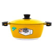 Panela Amarela 22 Cm Alumínio Gulê Panela Amarela 22 Cm Alumínio Gulê