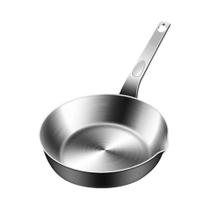 Panela Antiaderente De Aço Inoxidável 316 Mini Wok Para Ovos Panela Sem Revestimento Para Fogão De Panela Antiaderente De Aço Inoxidável 316 Mini Wok Para Ovos Panela Sem Revestimento Para Fogão De
