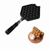 Panela antiaderente de bolhas de ovo em liga de alumínio Yosoo Waffle Maker Panela antiaderente de bolhas de ovo em liga de alumínio Yosoo Waffle Maker